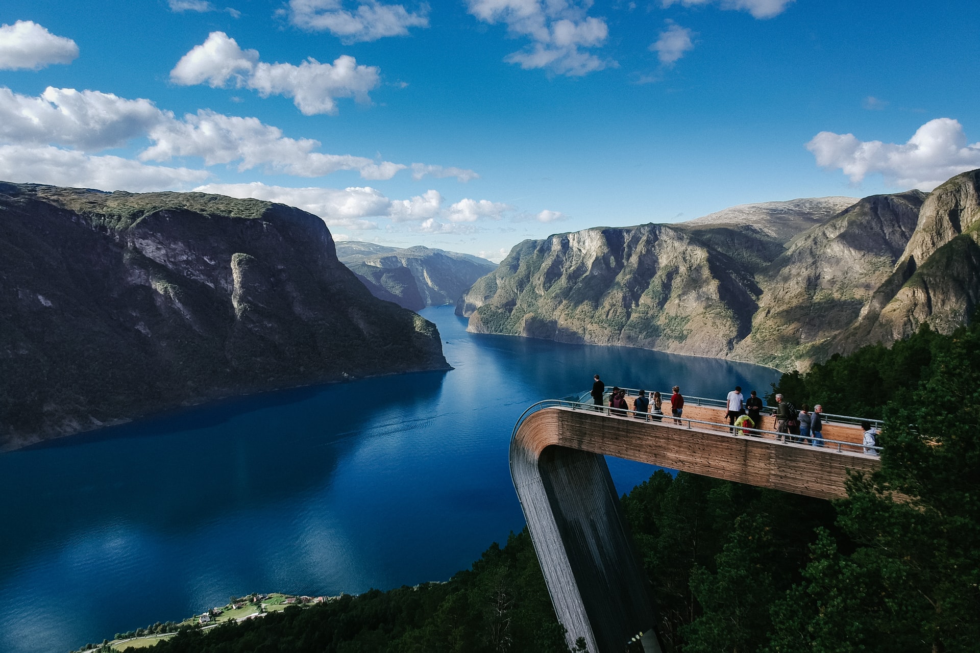 Les Fjords par la route