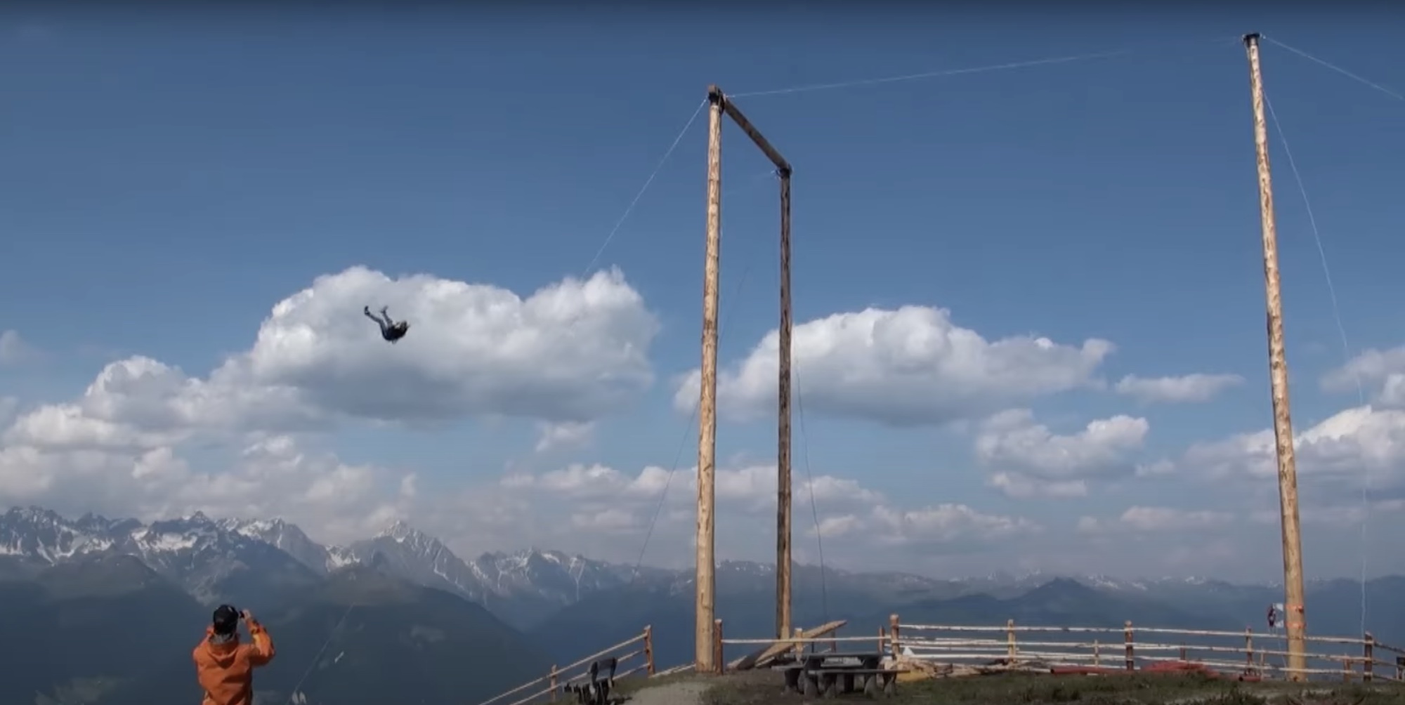 Une balançoire géante dans les Dolomites ? Nous l’avons trouvée !